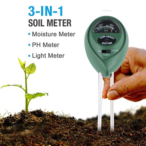 custom mooncity 3-in-1 soil tester moisture meter|reotemp soil moisture meter.